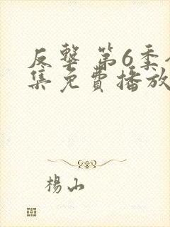 反击 第6季全集免费播放在线观看