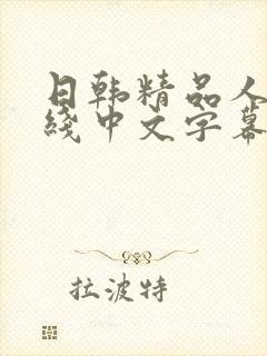 日韩精品人妻在线中文字幕视频