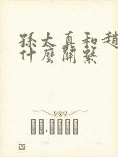 孙太真和赵匡胤什么关系