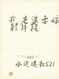 我老婆要嫁人精彩片段