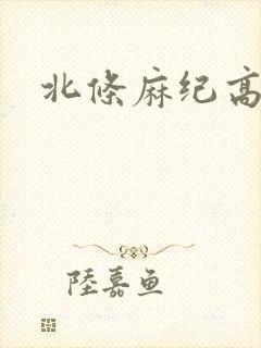 北条麻纪高清封面