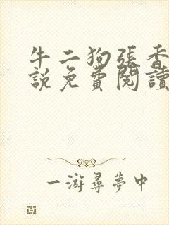 牛二狗张香妃小说免费阅读