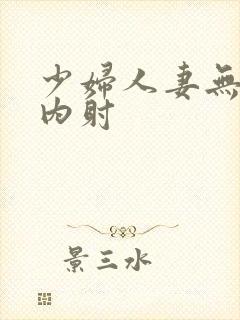 少妇人妻无套,内射