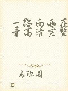 一路向西在线观看高清完整版