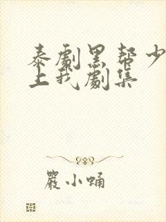 泰剧黑帮少爷爱上我剧集封面