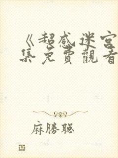 《超感迷宫》全集免费观看封面