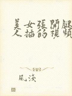 美女张开腿让男人插的视频