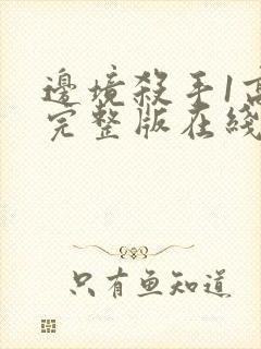 边境杀手1高清完整版在线观看