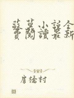 苏莫小说全文免费阅读最新章节