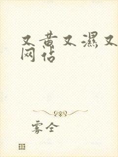 又黄又湿又高潮网站