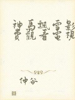 神马飘雪影院免费观看电视剧高清