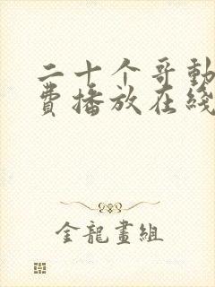 二十个哥动漫免费播放在线观看