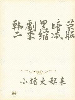 韩剧黑暗荣耀第二季缩减版
