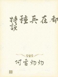 特种兵在都市小说