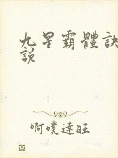九星霸体诀 小说