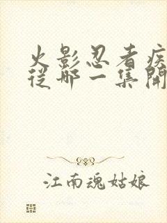 火影忍者疾风传从哪一集开始