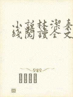 小说林洁秦齐在线阅读全文