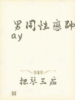 男同性恋帅哥gay