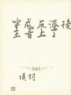 穿成反派后被男主看上了封面