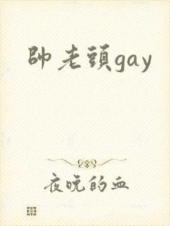 帅老头gay