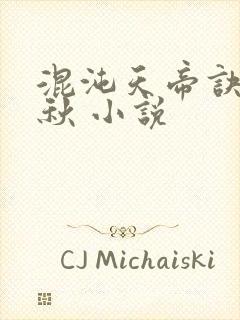 混沌天帝诀楚剑秋 小说封面