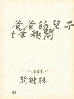 爸爸的儿子txt笔趣阁