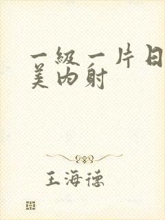 一级一片日韩欧美内射