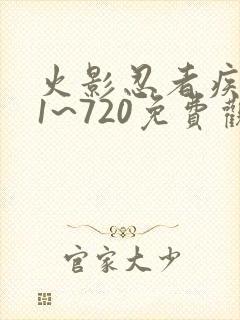 火影忍者疾风传1~720免费观看