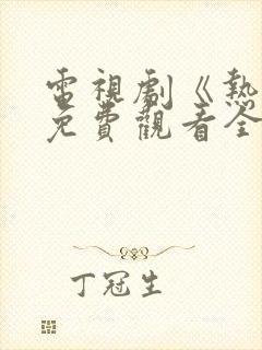 电视剧《热爱》免费观看全集