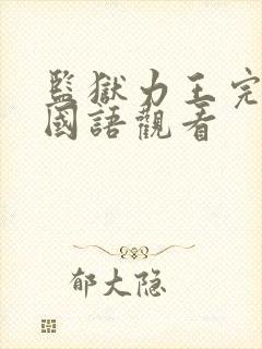 监狱力王完整版国语观看