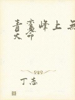 青鸾峰上 无敌天命