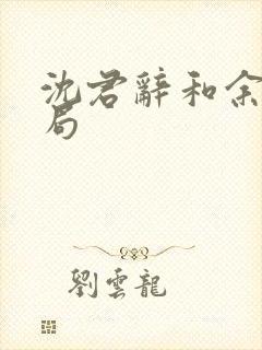 沈君辞和余晚结局封面