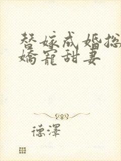 替嫁成婚总裁的娇宠甜妻封面