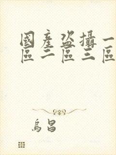 国产盗摄一区二区二区三区