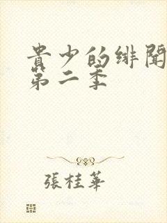 贵少的绯闻女友第二季封面