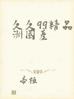 久久99精品亚洲国产