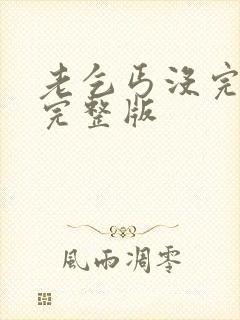 老乞丐没完没了完整版封面