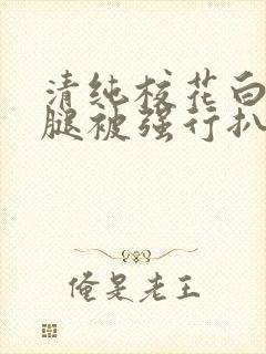 清纯校花白丝双腿被强行扒开封面