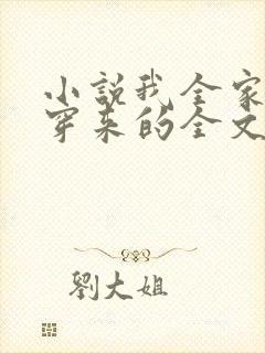 小说我全家都是穿来的全文阅读封面