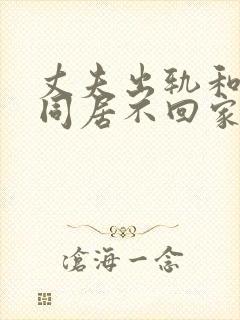 丈夫出轨和小三同居不回家怎么办封面