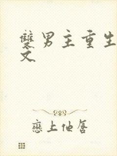 双男主重生年代文封面