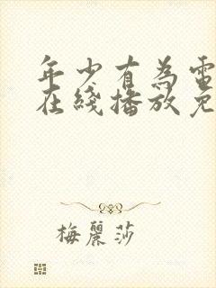 年少有为电视剧在线播放免费观看封面