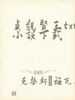 贞观贤王txt小说下载