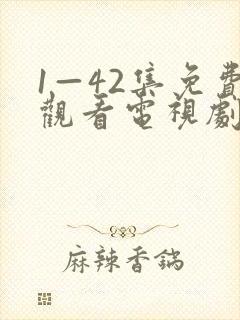 1—42集免费观看电视剧剧情介绍封面