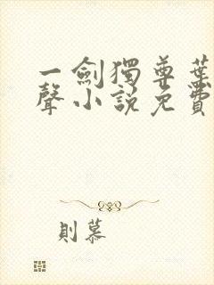 一剑独尊叶玄有声小说免费听