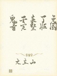 鬼子来了免费观看完整版国语高清