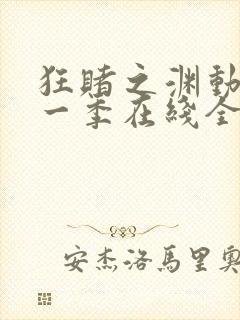 狂赌之渊动漫第一季在线全集免费观看