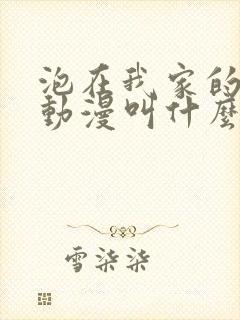 泡在我家的辣妹动漫叫什么封面