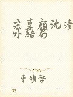 宋暮颜沈清川番外结局