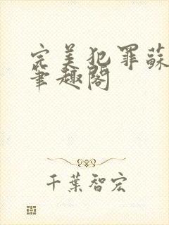 完美犯罪苏小小笔趣阁